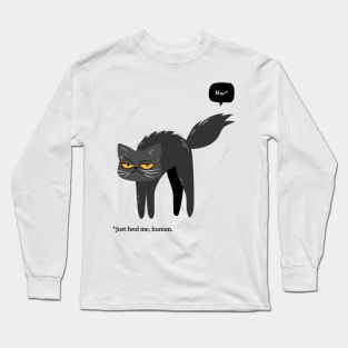 Evil Cat Long Sleeve T-Shirt